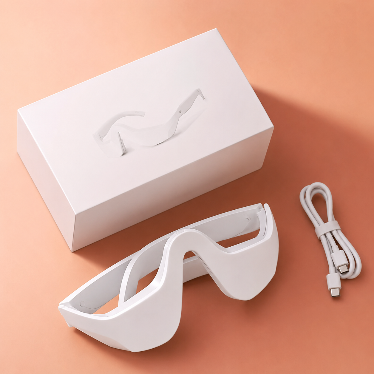 Lumyra – Masajeador de Ojos 3D con Luz Roja y EMS