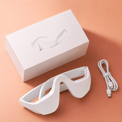 Lumyra – Masajeador de Ojos 3D con Luz Roja y EMS