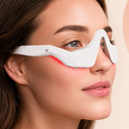 Lumyra – Masajeador de Ojos 3D con Luz Roja y EMS